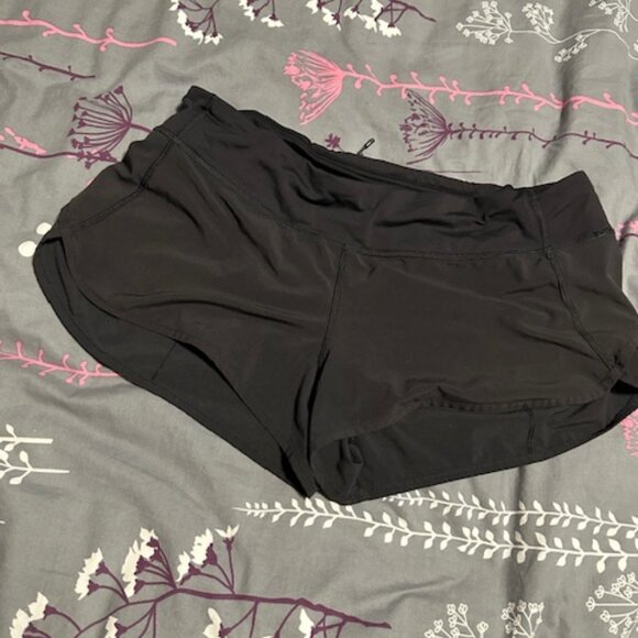 Lululemon size 10 speed shorts - Picture 1 of 3
